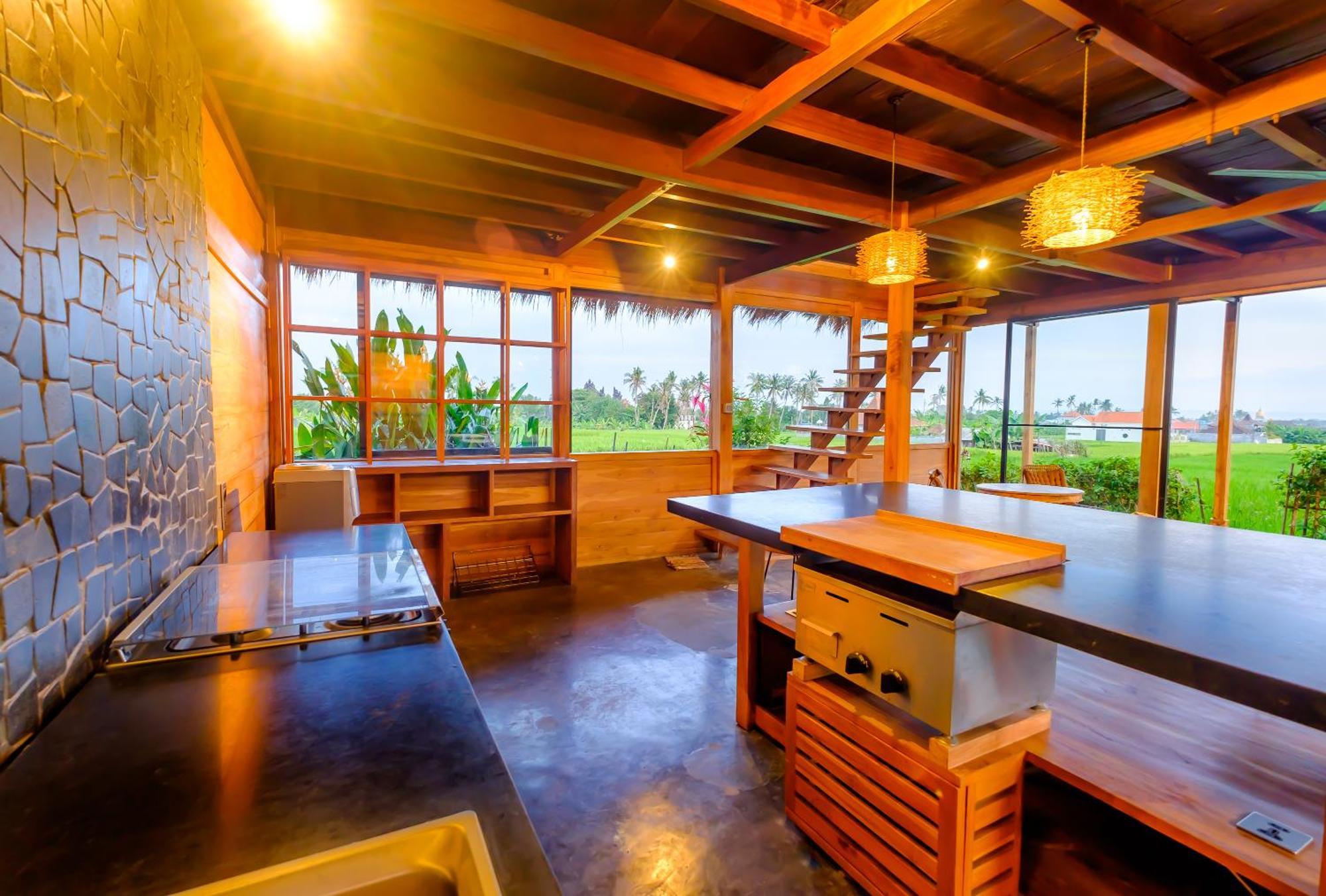 Canggu Wooden Green Paradise Bed & Breakfast Room photo