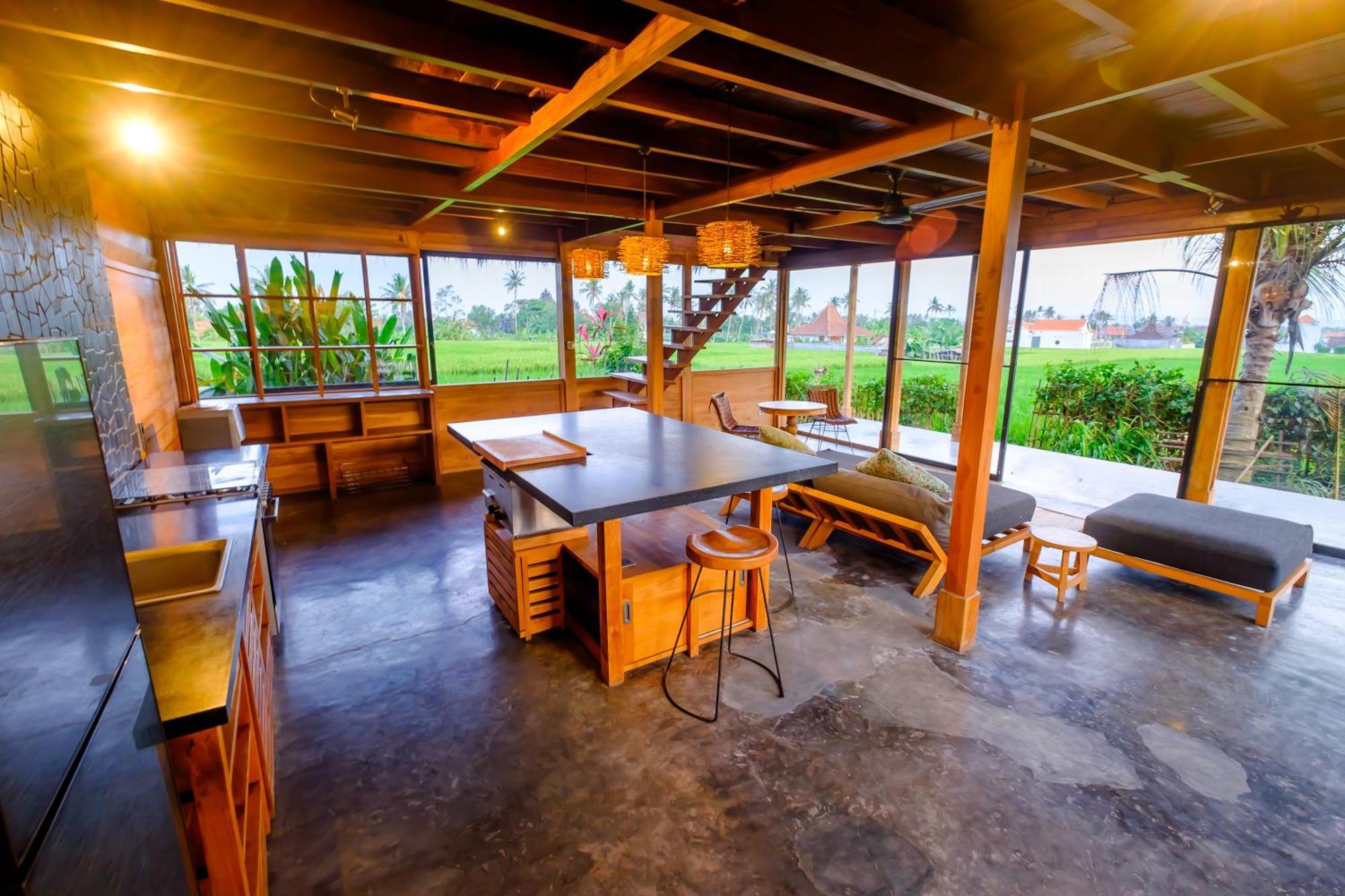 Canggu Wooden Green Paradise Bed & Breakfast Room photo